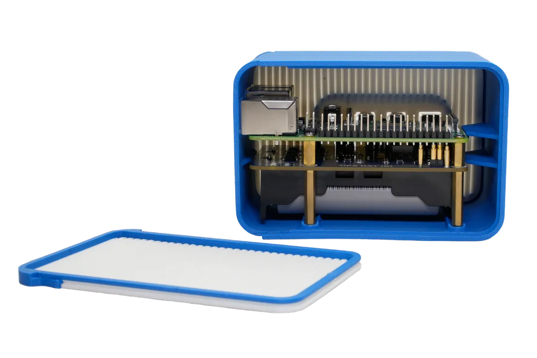 Rpi4 Ups Case Printed Open