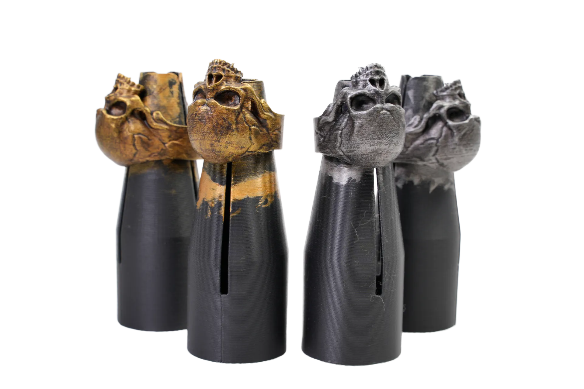 Skull Rings Painted